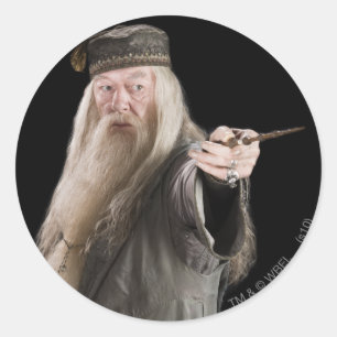 Sticker Rond Dumbledore