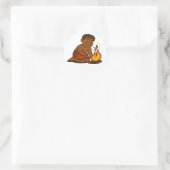 Sticker Rond Dumi Fire Keeper (Sac)