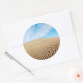 Sticker Rond Dunes de Mesquite (Enveloppe)