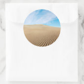 Sticker Rond Dunes de Mesquite (Sac)