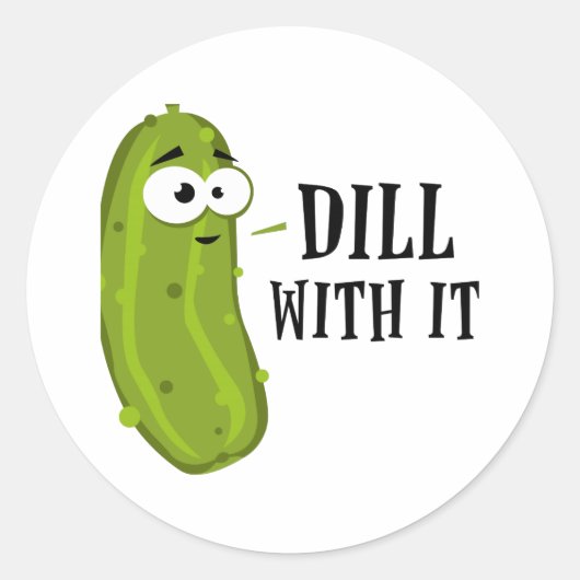 Sticker Rond Dupliquer (Devant)
