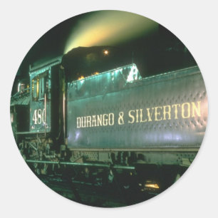 Sticker Rond Durango & Silverton No. 480 pose sur la platine