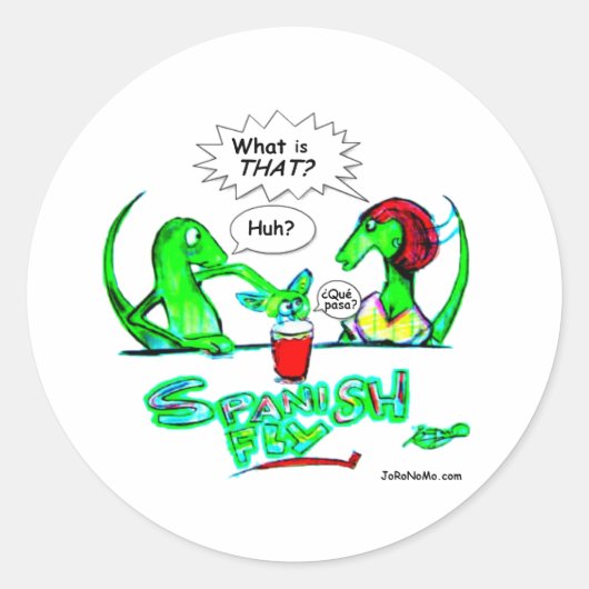 Sticker Rond Durante Espagnol (Devant)