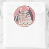 Sticker Rond Durée du cocktail (Sac)