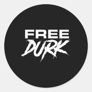 Sticker Rond Durk Gratuit, Durkio Gratuit, Chemise Durk Gratuit