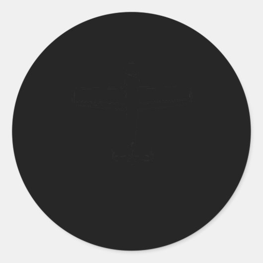 Sticker Rond Duster de culture professionnelle F (Devant)