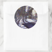 Sticker Rond Dusting the Piano (Sac)