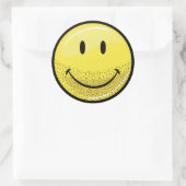 Sticker Rond Dusty Ruff tête roulée (Sac)