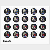 Sticker Rond Duterte Homecoming I Stand Avec Duterte Bring Prrd (Feuille)