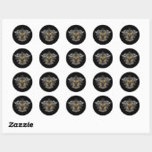 Sticker Rond Dwarves of Erebor (Feuille)
