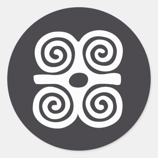 Sticker Rond Dwennimmen (Devant)