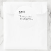 STICKER ROND DYKON (Sac)