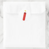 Sticker Rond dynamite (Sac)