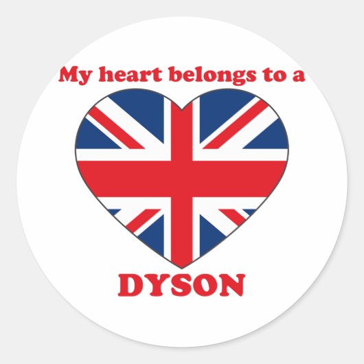Sticker Rond Dyson (Devant)