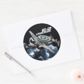 Sticker Rond E-2 Hawkeye (Enveloppe)