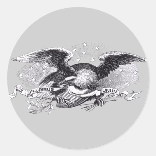 Sticker Rond Eagle (Devant)
