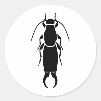 Sticker Rond Earwig