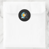 Sticker Rond Easter Eostre Pagan Witchcraft Printemps Ostara 1 (Sac)