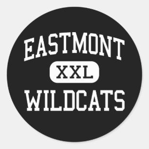 Sticker Rond Eastmont - chats sauvages - haut - Wenatchee est