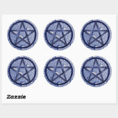 Sticker Rond "Eau" (Feuille)