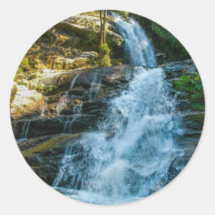 Sticker Rond Eau Cascade Nature Park Country Destinée