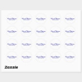 Sticker Rond Eau de Chlorine (Feuille)