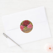 Sticker Rond Eau De Rose (Enveloppe)