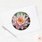 Sticker Rond Eau Lily Beauté (Enveloppe)