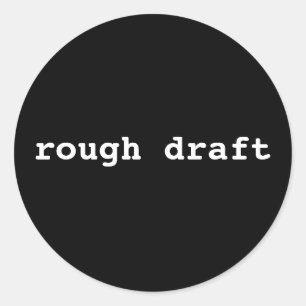 Sticker Rond ébauche