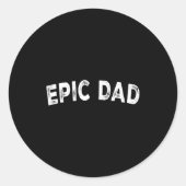 Sticker Rond Ec Dad  (Devant)