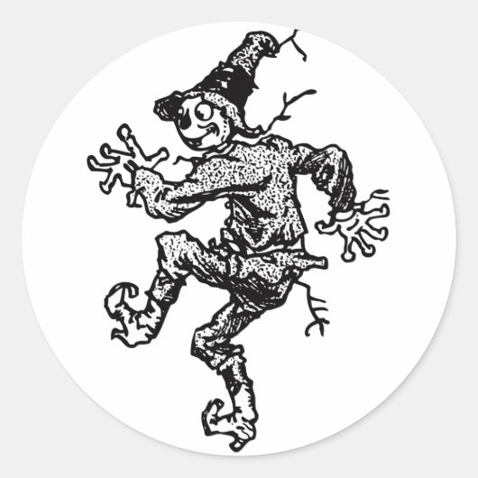 Sticker Rond Écart (Devant)