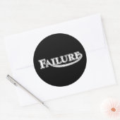 Sticker Rond Échec (Enveloppe)