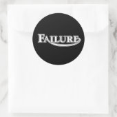 Sticker Rond Échec (Sac)