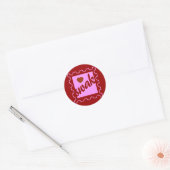 STICKER ROND ÉCHEC (Enveloppe)