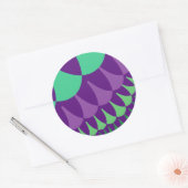 Sticker Rond Echelles de raisins (Enveloppe)