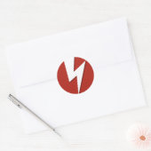 Sticker Rond Éclair (Enveloppe)