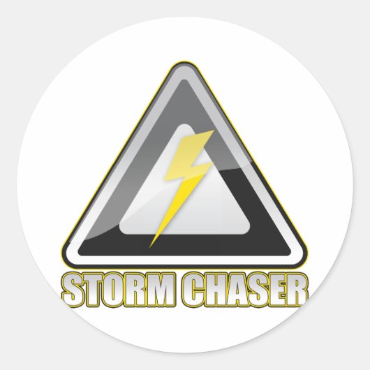 Sticker Rond Éclair Chaser Storm (Devant)
