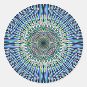 Sticker Rond Éclairer