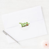 Sticker Rond Éco-amour (Enveloppe)