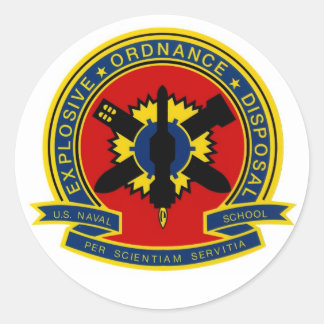 Sticker Rond Ecole EOD