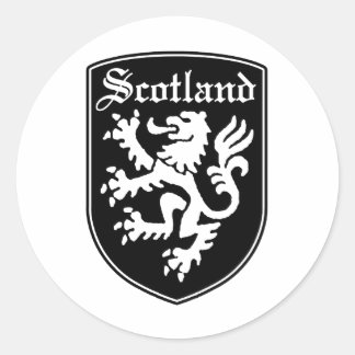Sticker Rond Écosse