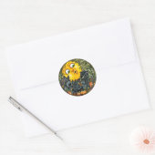 Sticker Rond Ecosse en clair de lune (Enveloppe)