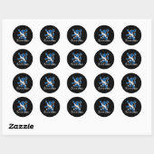 Sticker Rond Écosse Lion Rampant Écosse Écosse Écosse (Feuille)