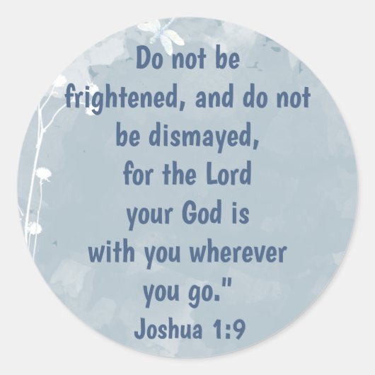 Sticker Rond Écriture, Inspiration, Citation libellule (Devant)