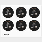 Sticker Rond Écriture Sainte (Feuille)