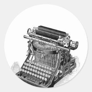 Sticker Rond Écrivez votre propre histoire