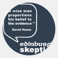 Edimbourg sceptiques - Citation Hume