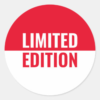 Sticker Rond Edition limitée