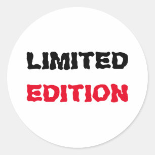 Sticker Rond Edition limitée