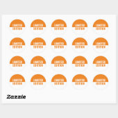Sticker Rond Edition limitée (Feuille)